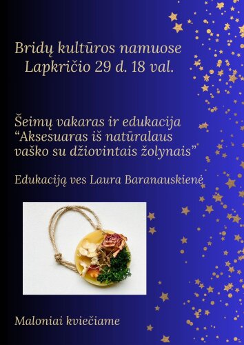 Briduose Šeimų vakaras