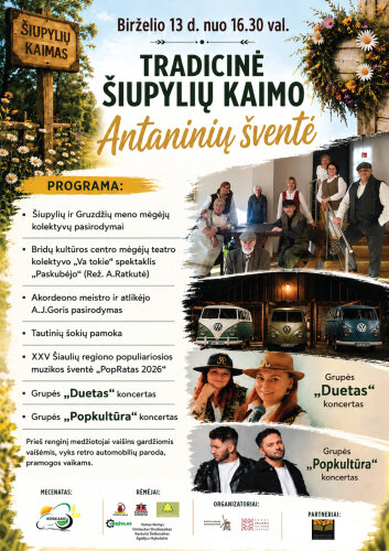 ŠIUPYLIUOSE Antaninių šventė