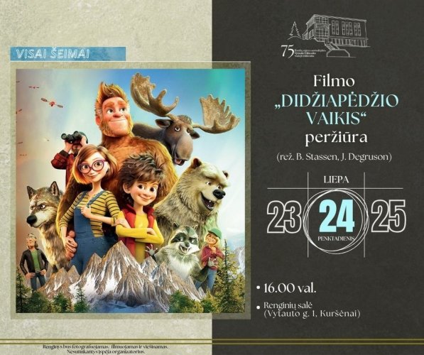 KURŠĖNUOSE filmo peržiūra