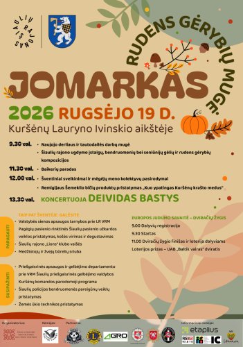 KURŠĖNUOSE rudens gėrybių mugė 