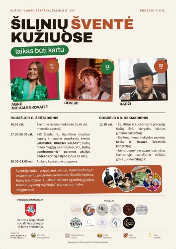 KUŽIUOSE Šilinės ,,Laikas būti kartu”