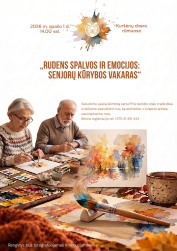 KURŠĖNUOSE „Senjorų diena“