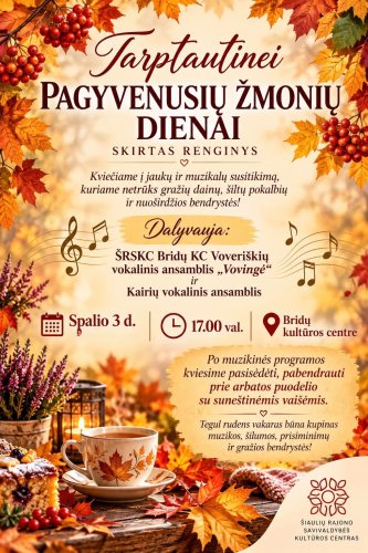 BRIDUOSE muzikinis vakaras 