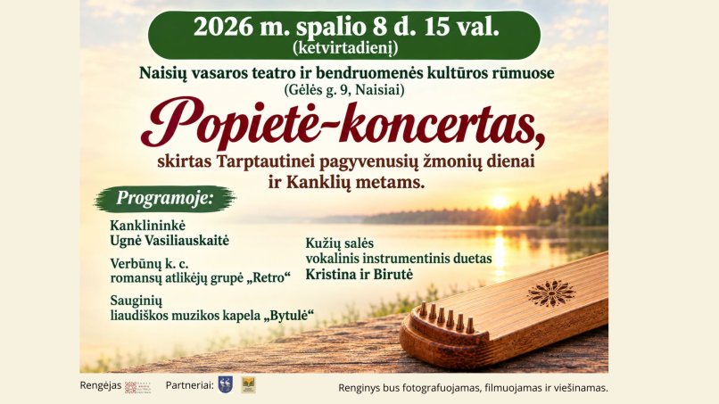 NAISIUOSE popietė-koncertas